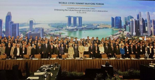 Các Thị trưởng tham dự Diễn đàn WCS-2018. - Sputnik Việt Nam