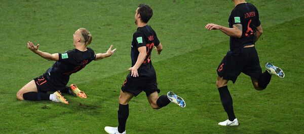 Domagoj Vida và đội tuyển Croatia Domagoj Vida và đội tuyển Croatia - Sputnik Việt Nam