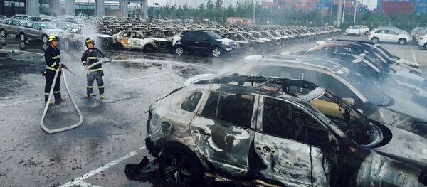 Xác nhận phát hiện xyanua trong khu vực cháy ở Thiên Tân - Sputnik Việt Nam