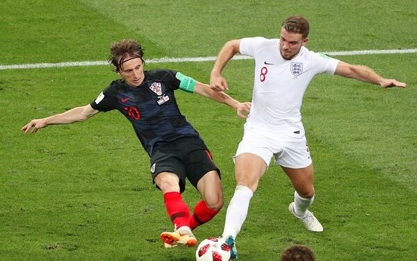 Trận bán kết World Cup 2018 giữa Anh và Croatia - Sputnik Việt Nam