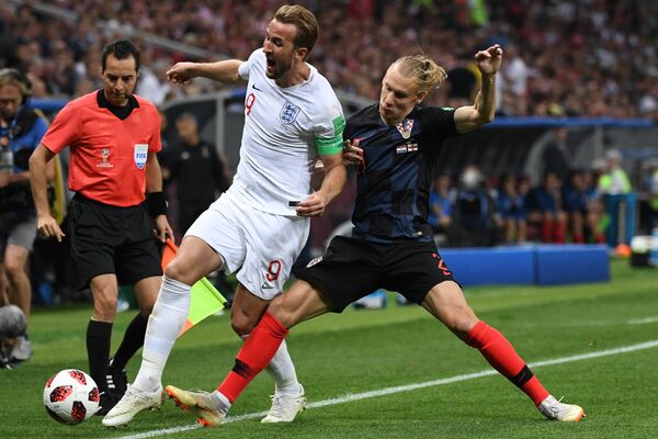 Trận bán kết World Cup 2018 giữa Anh và Croatia Trận bán kết World Cup 2018 giữa Anh và Croatia - Sputnik Việt Nam