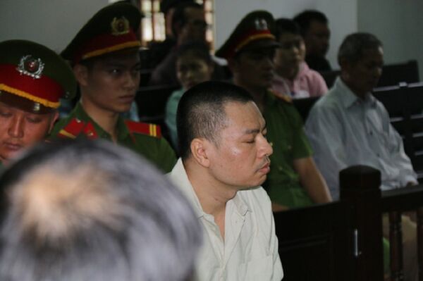 Bị cáo Đặng Văn Hiến tại phiên tòa phúc thẩm - Sputnik Việt Nam