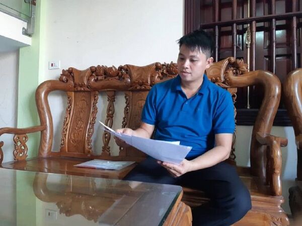 Vì mãi không giải quyết được nên mới đây anh Sơn đã viết đơn lên tòa án, Bộ Y tế. - Sputnik Việt Nam