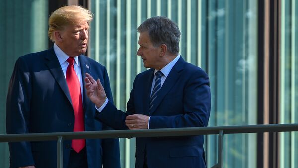 Donald Trump gặp Sauli Niinisto - Sputnik Việt Nam