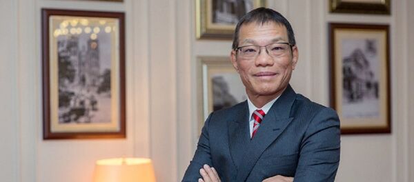 Phó Tổng giám đốc Tập đoàn Vingroup Võ Quang Huệ - Sputnik Việt Nam