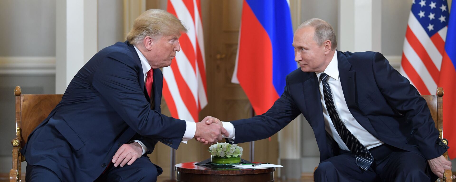 Donald Trump và Vladimir Putin  - Sputnik Việt Nam, 1920, 16.12.2024