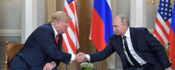 Donald Trump và Vladimir Putin - Sputnik Việt Nam