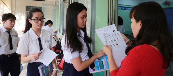 Thí sinh dự thi - Sputnik Việt Nam