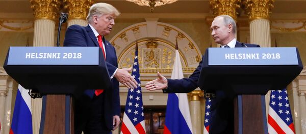 Donald Trump và Vladimir Putin - Sputnik Việt Nam