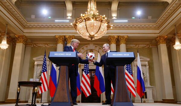 Donald Trump và Vladimir Putin - Sputnik Việt Nam