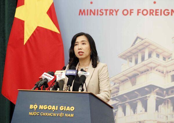 Người phát ngôn Bộ Ngoại giao Lê Thị Thu Hằng  - Sputnik Việt Nam