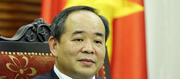 Thứ trưởng Lê Khánh Hải khẳng định, đăng cai tổ chức thành công sự kiện SEA Games 31 đồng nghĩa với việc tiếp tục khẳng định, nâng cao uy tín của Việt Nam trong khối ASEAN - Sputnik Việt Nam