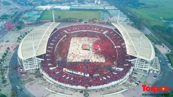 Sân vận động Mỹ Đình (Khu LHTTQG) sẽ là một trong những địa điểm chuẩn bị cho SEA Games 31. - Sputnik Việt Nam