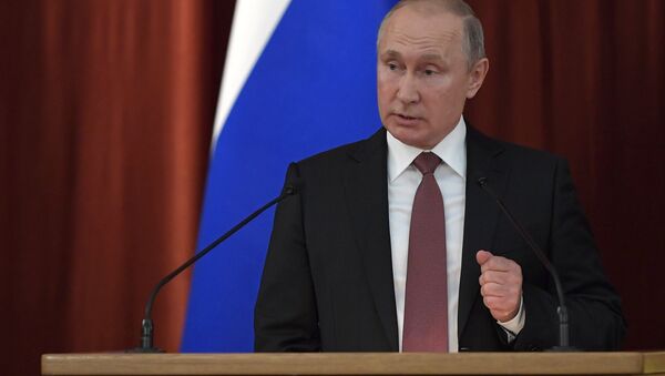 Tổng thống Nga Vladimir Putin - Sputnik Việt Nam