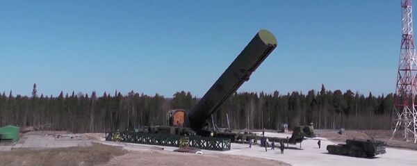Tổ hợp tên lửa “Sarmat” - Sputnik Việt Nam