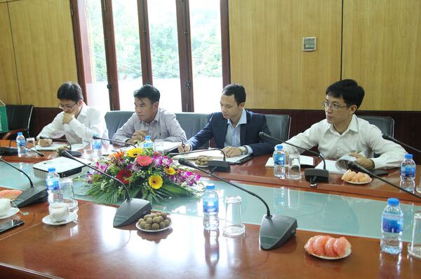 Đại diện Vinacontrol tại buổi Lễ ký kết - Sputnik Việt Nam