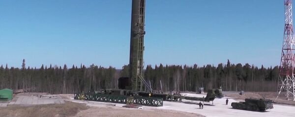 Tổ hợp tên lửa “Sarmat” Tổ hợp tên lửa “Sarmat” - Sputnik Việt Nam