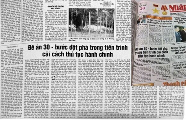 Bài đăng trên báo Nhân Dân của Thủ tướng Nguyễn Xuân Phúc khi còn làm Chủ nhiệm Văn phòng Chính phủ. Bài đăng trên báo Nhân Dân của Thủ tướng Nguyễn Xuân Phúc khi còn làm Chủ nhiệm Văn phòng Chính phủ. - Sputnik Việt Nam