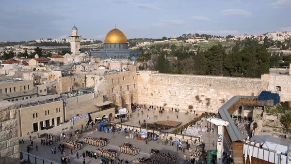 Bức tường Than khóc ở Jerusalem, Israel - Sputnik Việt Nam