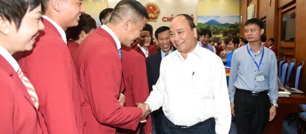 Thủ tướng Nguyễn Xuân Phúc đề nghị ngành thể thao chuẩn bị mọi mặt để có thành tích tốt tại SEA Games 31. - Sputnik Việt Nam