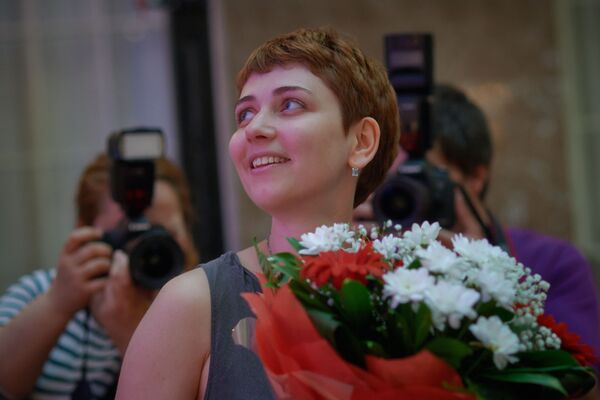 Nữ nhà văn Nga Anna Starobinets  - Sputnik Việt Nam