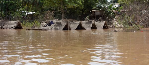 Lũ lụt ở Lào Lũ lụt ở Lào - Sputnik Việt Nam
