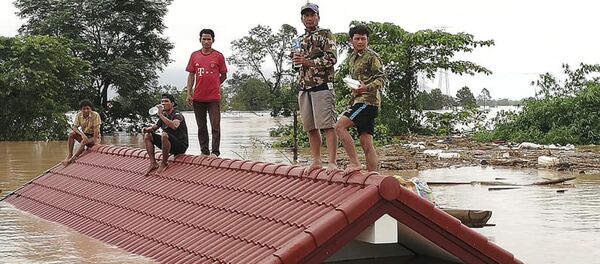 Vỡ đập thủy điện tại Lào, hàng trăm người chết và mất tích - Sputnik Việt Nam