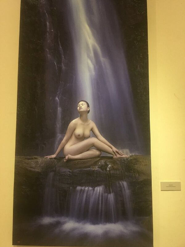 Tác phẩm gây được nhiều sự chú ý trong triển lãm. Tác phẩm gây được nhiều sự chú ý trong triển lãm. - Sputnik Việt Nam