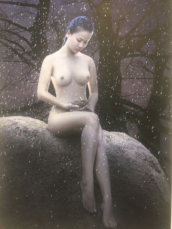 Một tác phẩm của nhiếp ảnh gia Dương Quốc Định trong triển lãm. Một tác phẩm của nhiếp ảnh gia Dương Quốc Định trong triển lãm. - Sputnik Việt Nam