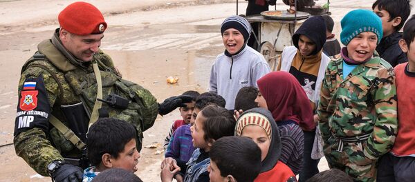 Сảnh sát quân sự Nga tại Syria - Sputnik Việt Nam