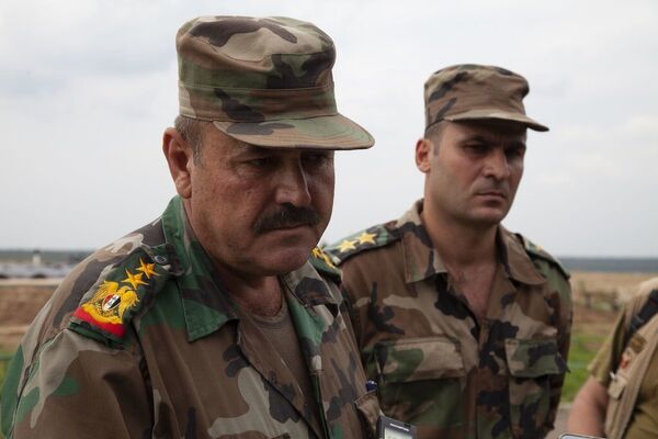 Chỉ huy đội tăng Syria, đại tá Muhammed Dagrah  - Sputnik Việt Nam