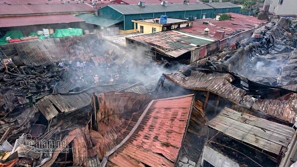 Chợ Gạo tan hoang sau vụ cháy. Chợ Gạo tan hoang sau vụ cháy. - Sputnik Việt Nam