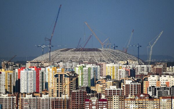 Sân vận động Samara Arena ở Samara - Sputnik Việt Nam