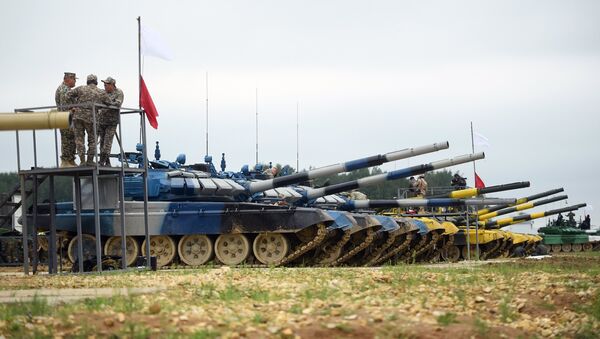 Cuộc thi quốc tế Tank Biathlon-2018 - Sputnik Việt Nam