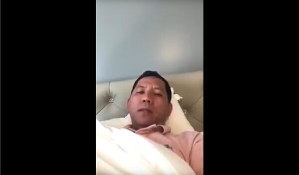 Hình ảnh ông Tâm được cho là đang điều trị bệnh tại Mỹ Hình ảnh ông Tâm được cho là đang điều trị bệnh tại Mỹ - Sputnik Việt Nam