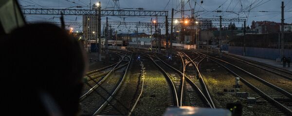 Tuyến đường sắt Nga Tuyến đường sắt Nga - Sputnik Việt Nam