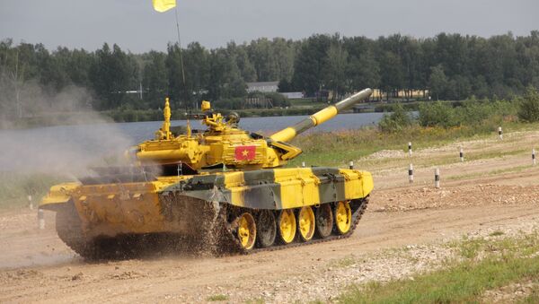 Đội lính tăng Việt Nam trên đường đua Tank Biathlon - Sputnik Việt Nam