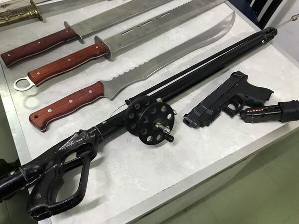 Tang vật bị thu giữ  - Sputnik Việt Nam