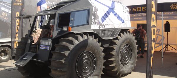 Xe đa địa hình Sherp Xe đa địa hình Sherp - Sputnik Việt Nam