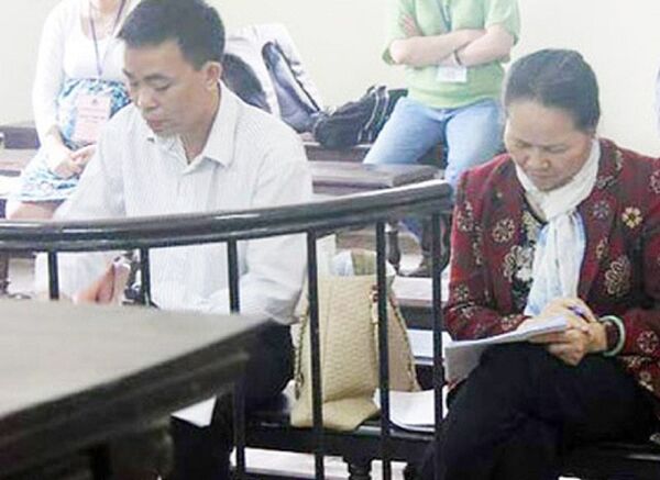 Bà Mai Thị Khánh trong một phiên toà năm 2011  - Sputnik Việt Nam