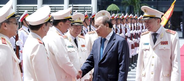 Thủ tướng Nguyễn Xuân Phúc gặp gỡ lãnh đạo Công an nhân dân - Sputnik Việt Nam