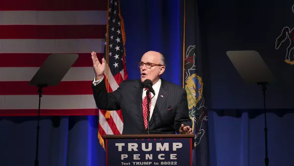 Rudolph Giuliani, luật sư của Tổng thống Mỹ Donald Trump