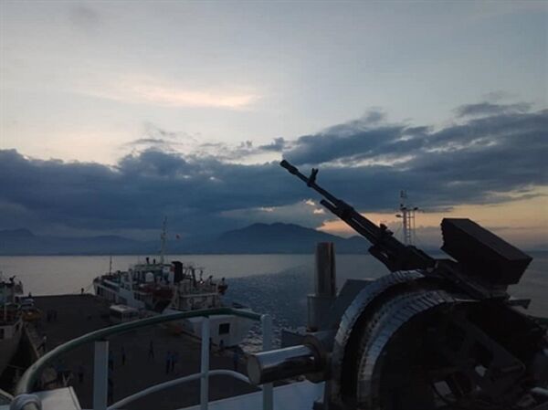 Súng điều khiển từ xa Việt Nam chế tạo trên tàu chiến - Sputnik Việt Nam