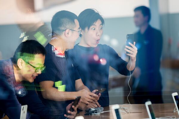 Cửa hàng Apple Store tại Hangzhou, Trung Quốc Cửa hàng Apple Store tại Hangzhou, Trung Quốc - Sputnik Việt Nam