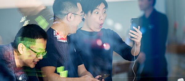 Cửa hàng Apple Store tại Hangzhou, Trung Quốc - Sputnik Việt Nam