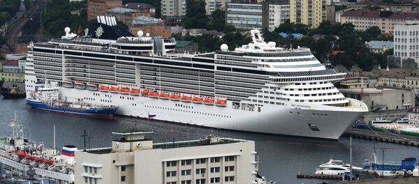 Siêu du thuyền MSC Splendida ở Vladivostok Siêu du thuyền MSC Splendida ở Vladivostok - Sputnik Việt Nam