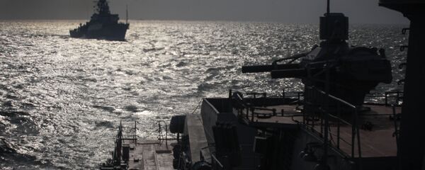 Итоговые учения корабельных группировок Каспийской флотилии - Sputnik Việt Nam