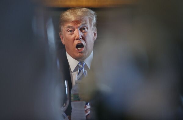 Trump nói rằng Hoa Kỳ không tìm kiếm thay đổi chế độ ở Iran - Sputnik Việt Nam