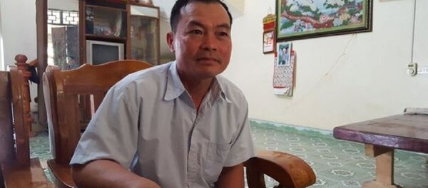 Ông Phùng Quý Mão, Chủ tịch UBND xã Kim Thượng. - Sputnik Việt Nam