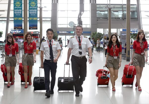 Phi hành đoàn VietJet Air Phi hành đoàn VietJet Air - Sputnik Việt Nam
